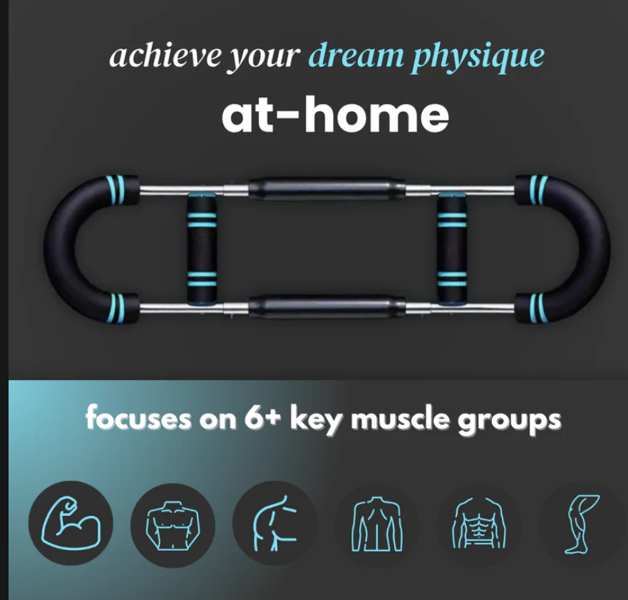 TitanBar™ – Full Body Resistance Trainer for Home & Gym